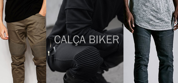 CALÇA BIKER